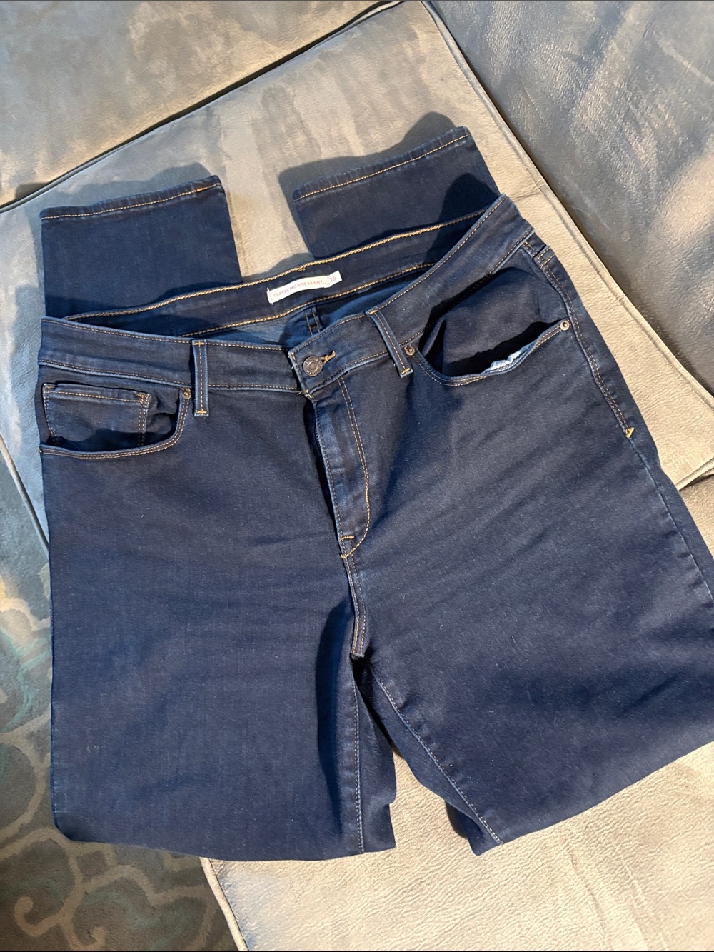 Levi's Women's Skinny Jeans - Dark Blue Indigo